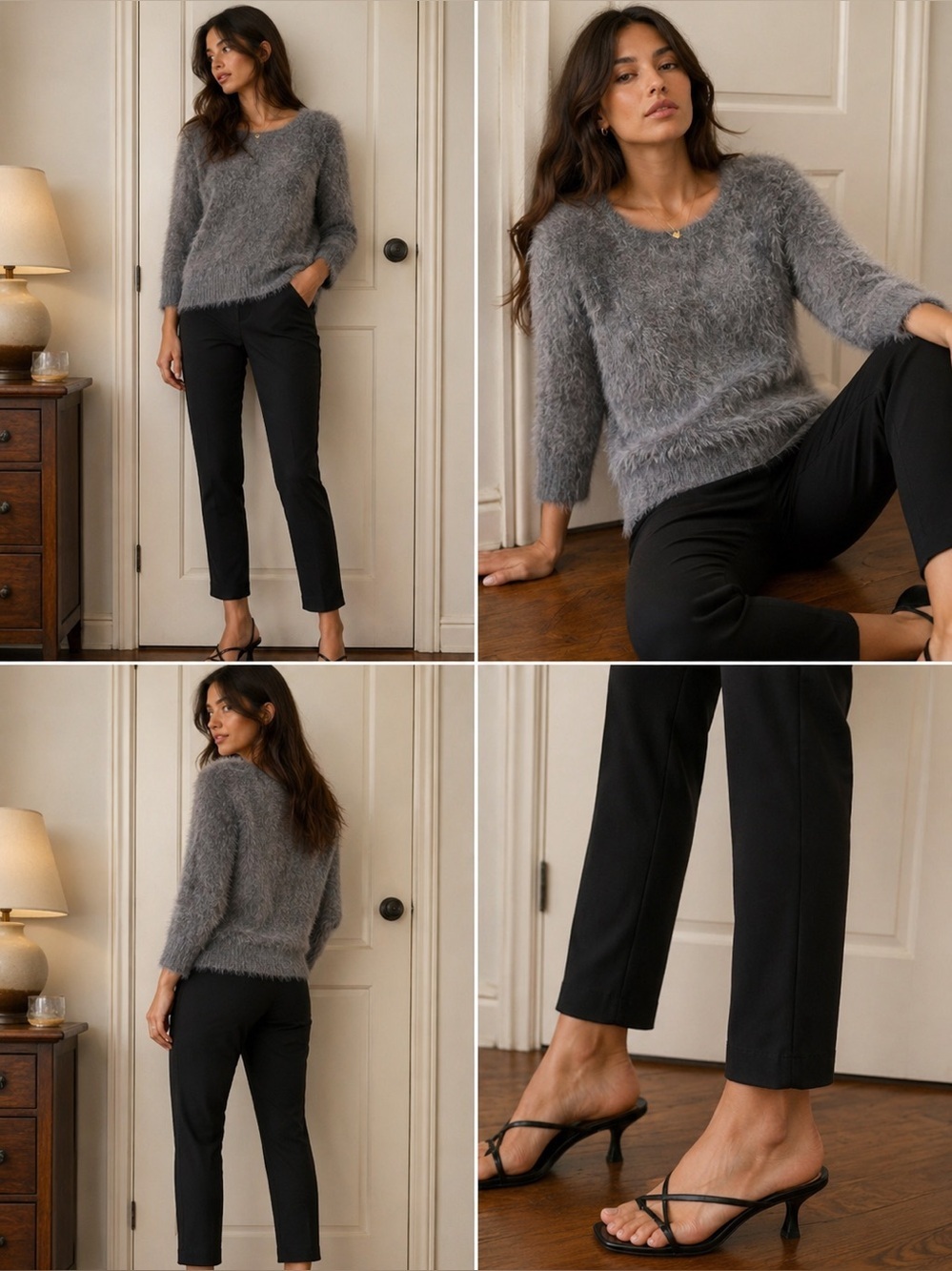 Search For Sanity Fuzzy Sweater NWOT